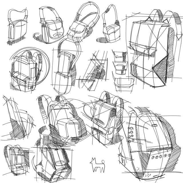 Bag sketches